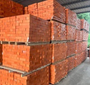 Gạch xây không trát gốm nung  kt 205x100x60mm